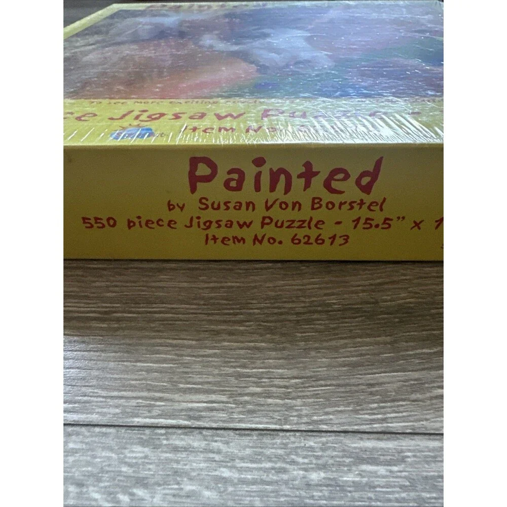 NIB 550-Pc. SunsOut by Susan von Borstal PUZZLE #62613- 15.5x18 Sealed